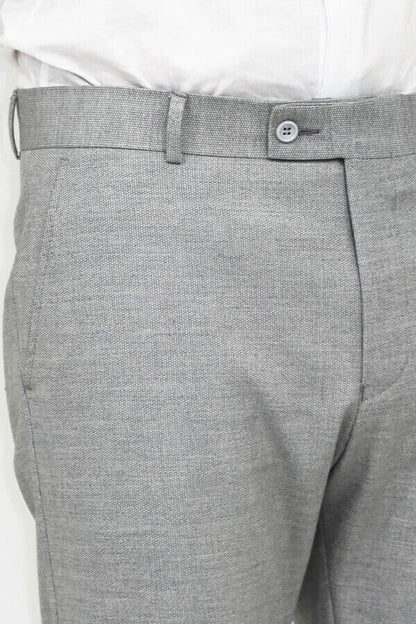 KOALA SYDNEY Slim Fit Patterned Grey Men Pants