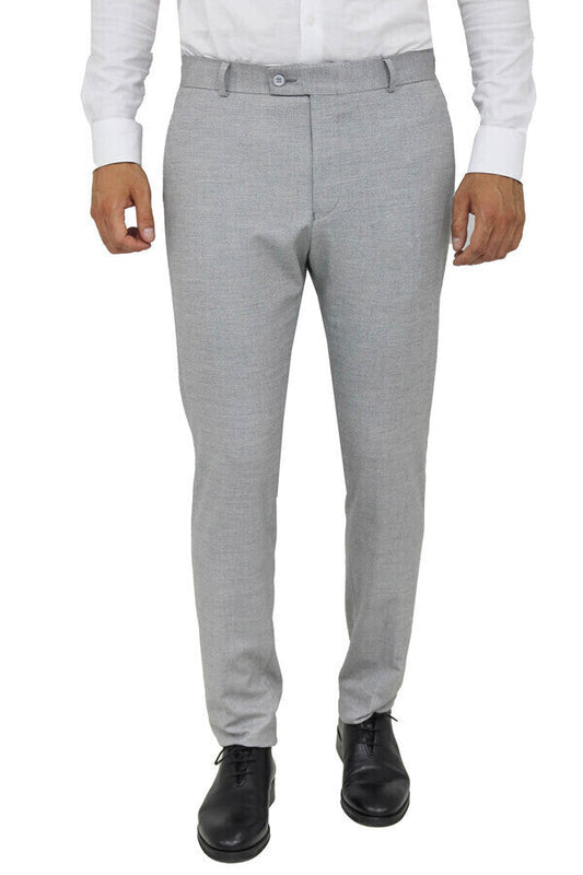 KOALA SYDNEY Slim Fit Patterned Grey Men Pants