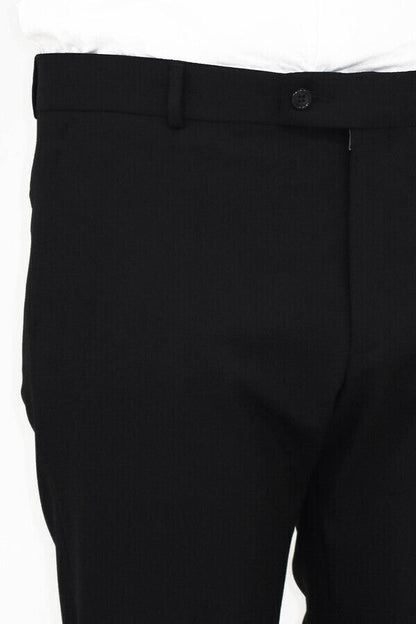 KOALA SYDNEY Slim Fit Plain Black Men Pants