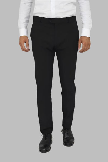 KOALA SYDNEY  Gray Jacket, Vest, White Shirt, Black Trousers, and Tie Combo - Modern Style -