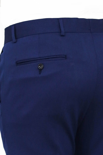 KOALA SYDNEY Slim Fit Plain Blue Men Pants