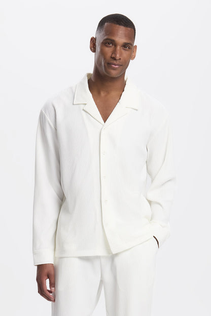 Pleated Long Set