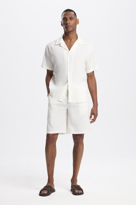 Linen Short Set