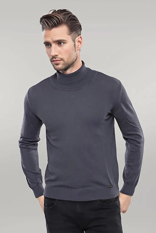 Turtleneck Smoked Sweater