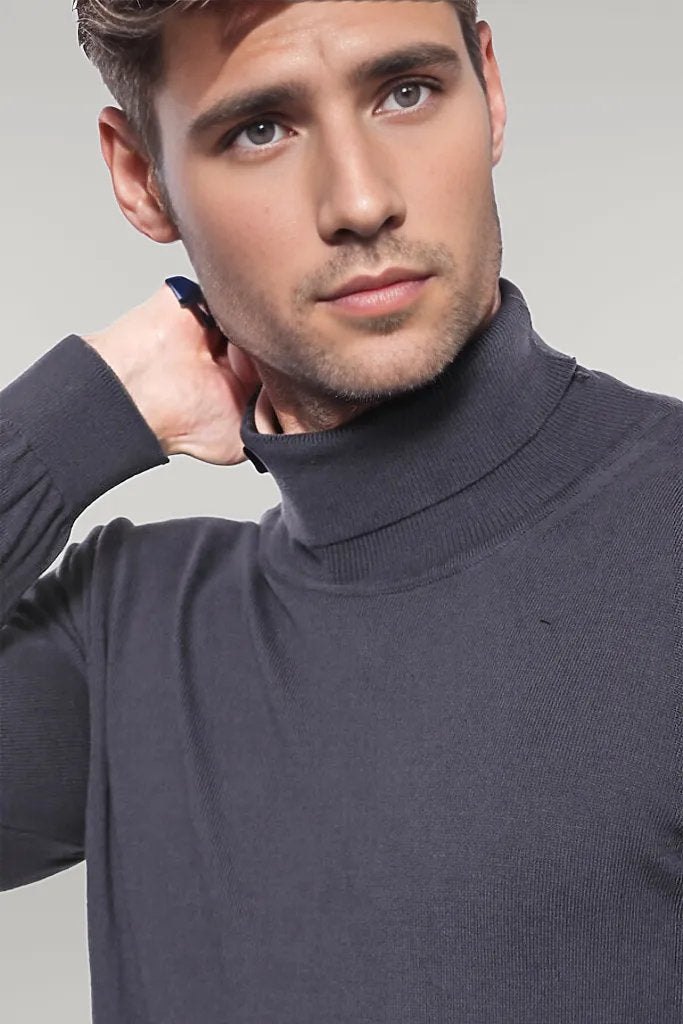 Turtleneck Smoked Sweater