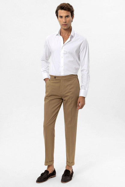 Men's Mink Vizon High-Waist Regular Fit Pants