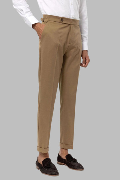Men's Mink Vizon High-Waist Regular Fit Pants