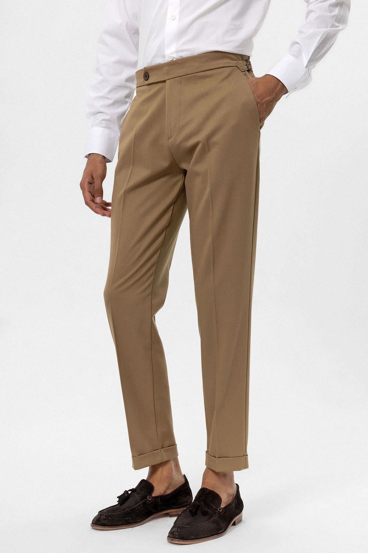 Men's Mink Vizon High-Waist Regular Fit Pants