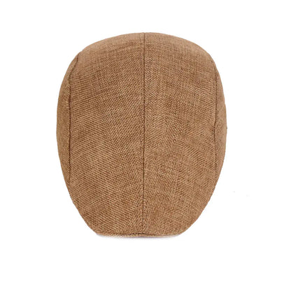 Men’s Cotton Linen Beret Hat