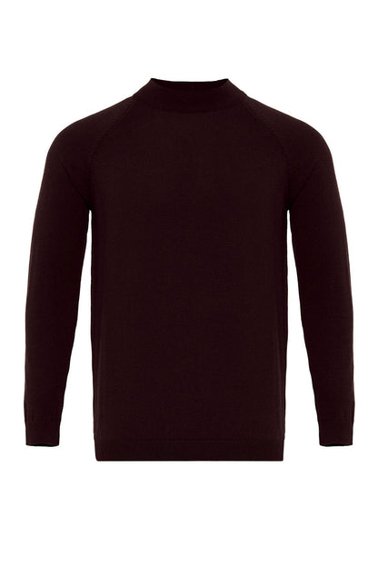 KOALA SYDNEY Men's Damson Half Turtleneckneck Knitwear